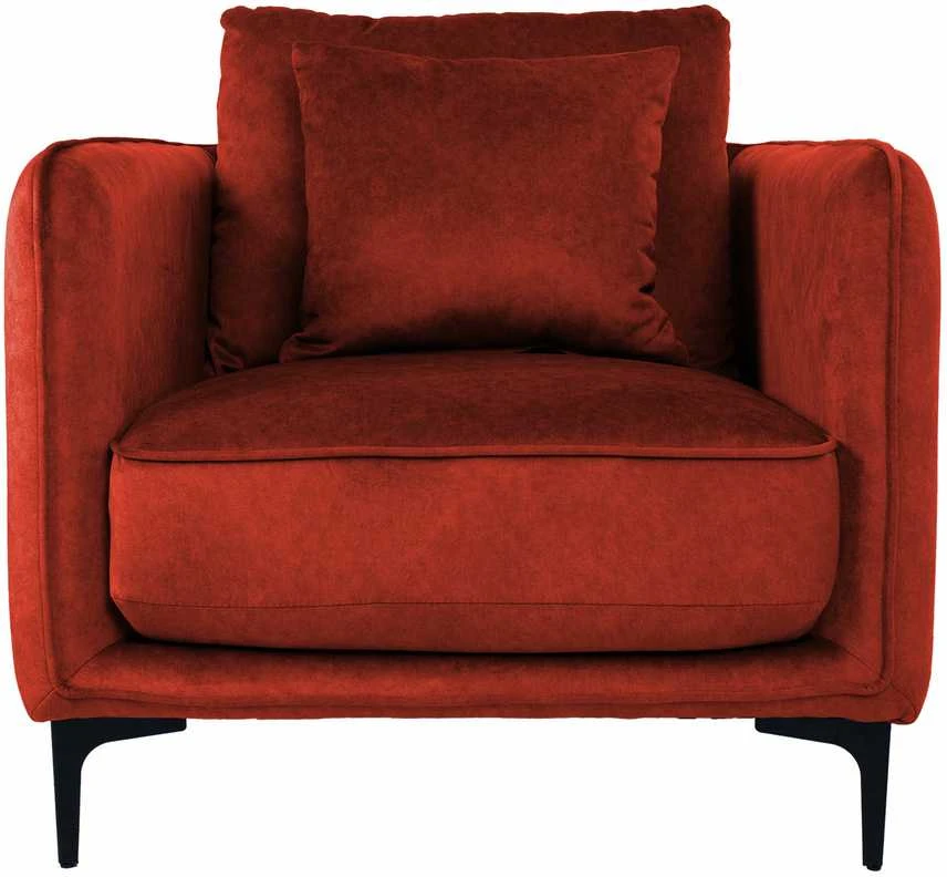 Fotelis Home4You Oranžinis Armchair BIANKA oranžinis