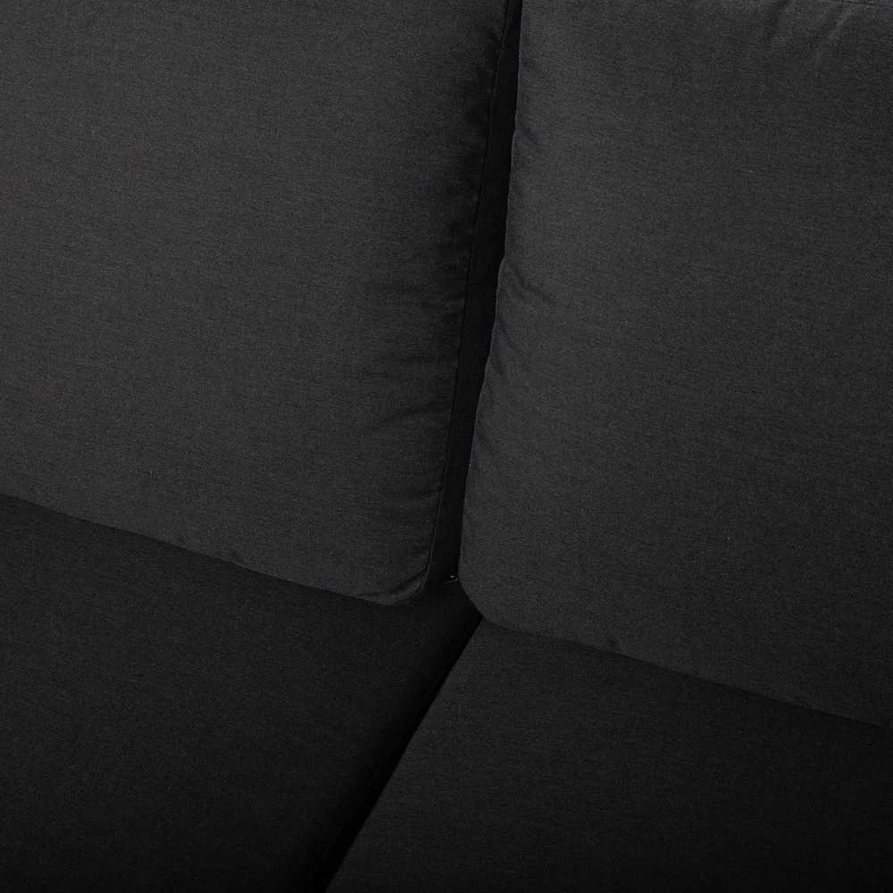Sofa Home4You Sofos modulis „FULLER“ 68 x 89 x H70,5 cm, tamsiai pilkos spalvos