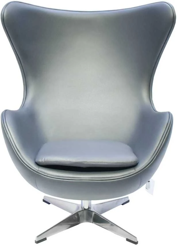 Fotelis Home4You Armchair GRAND STAR pilkas