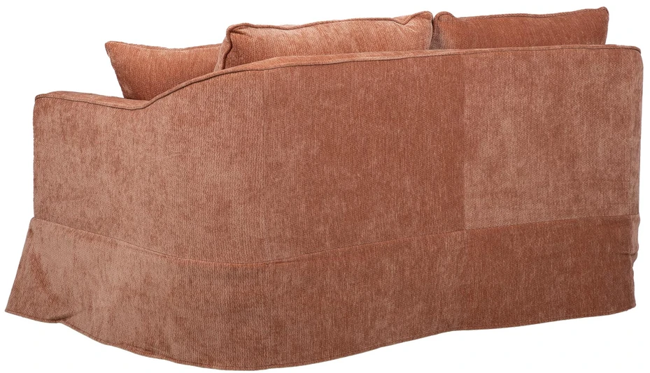 Dvivietė sofa „SIENNA“, oranžinė