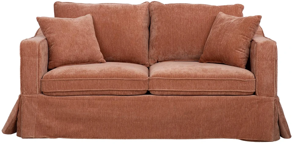 Dvivietė sofa „SIENNA“, oranžinė