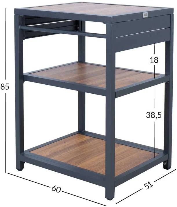 Outdoor virtuvės modulis BODEN 51x60x85cm
