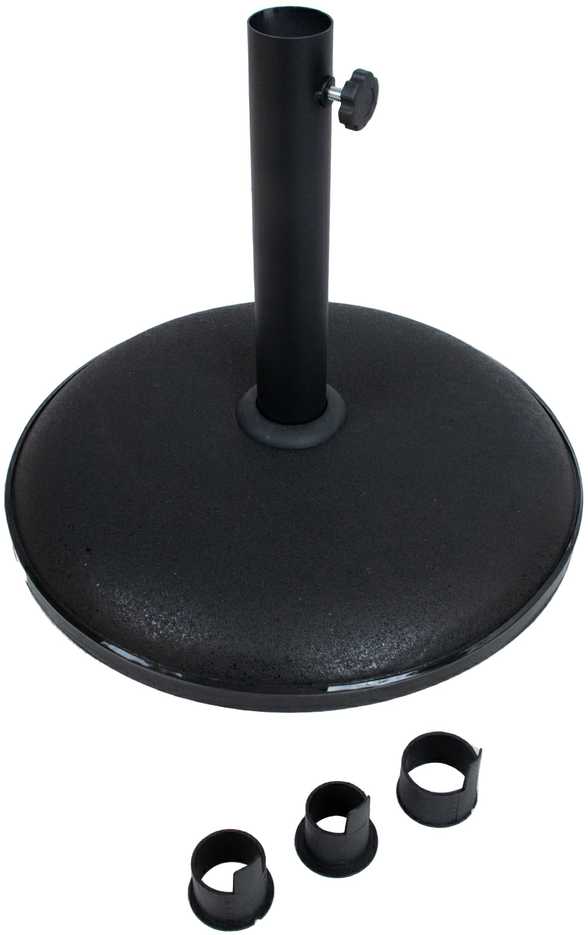 Parasol base D41,5x7cm / 15kg, concrete, žema kaina Varle.lt