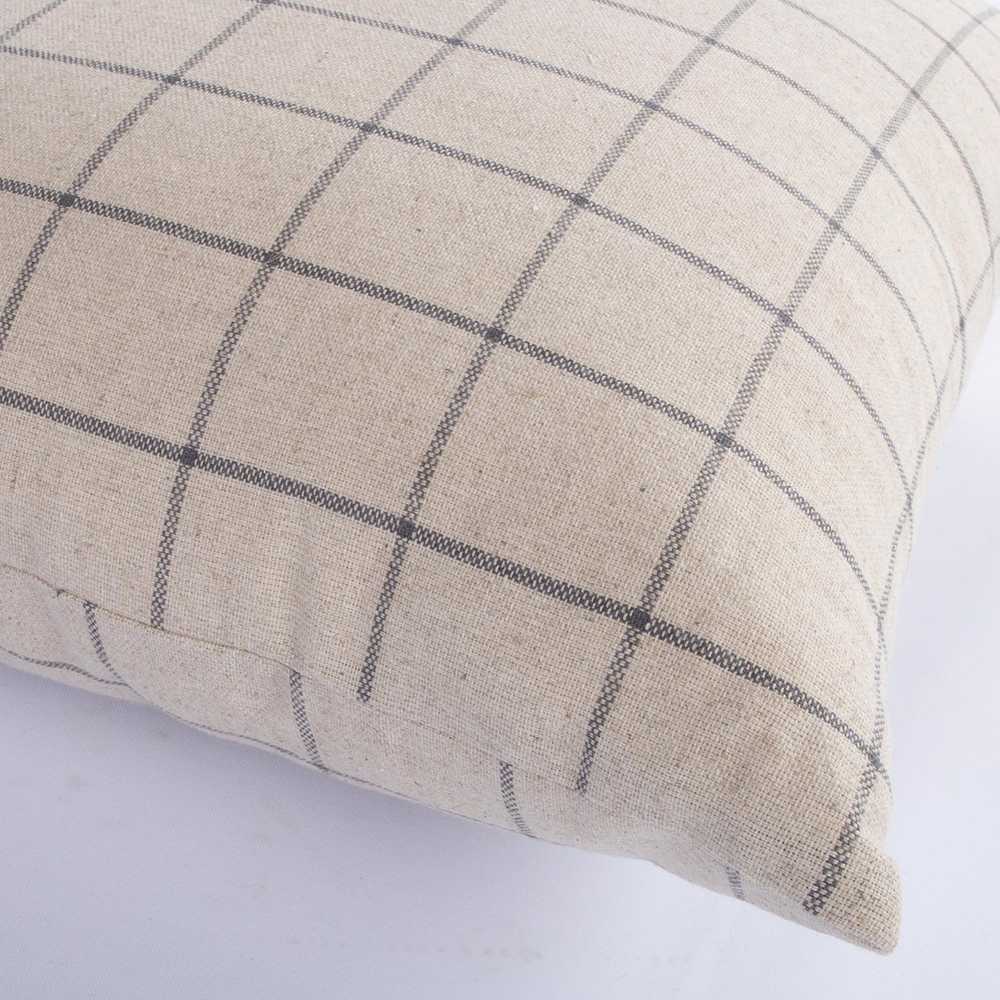 Pagalvė „LINEN“ 45x45 cm, lininė kvadratinė pagalvė