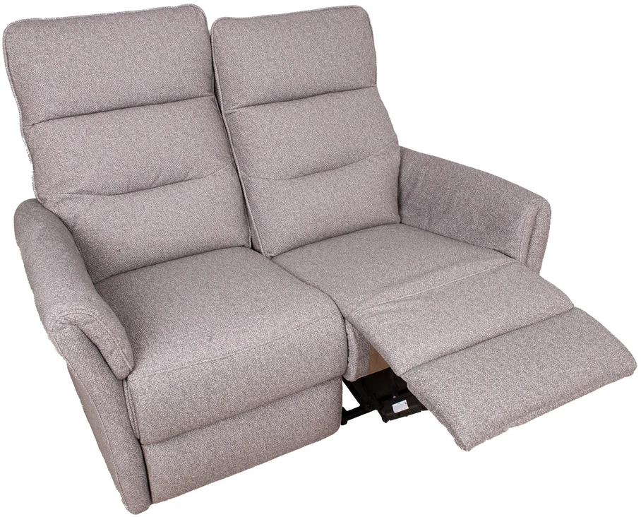 Lova Dvivietė atlošiamoji sofa „BOWERS“ su rankiniu mechanizmu, smėlio spalvos