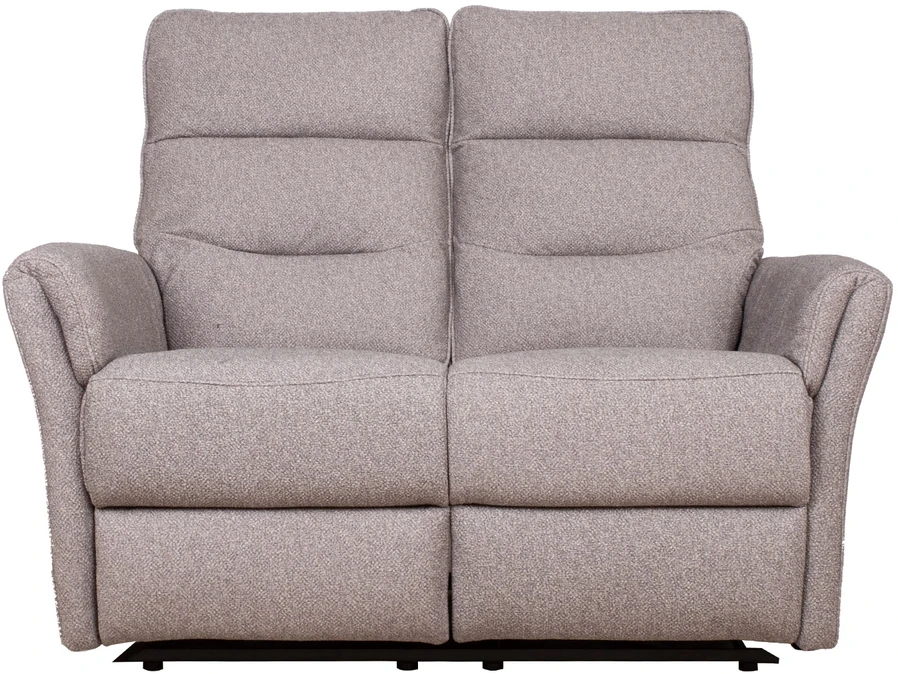 Lova Dvivietė atlošiamoji sofa „BOWERS“ su rankiniu mechanizmu, smėlio spalvos