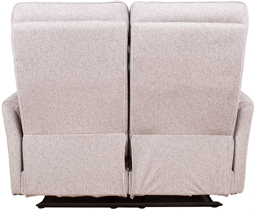 Lova Dvivietė atlošiamoji sofa „BOWERS“ su rankiniu mechanizmu, smėlio spalvos