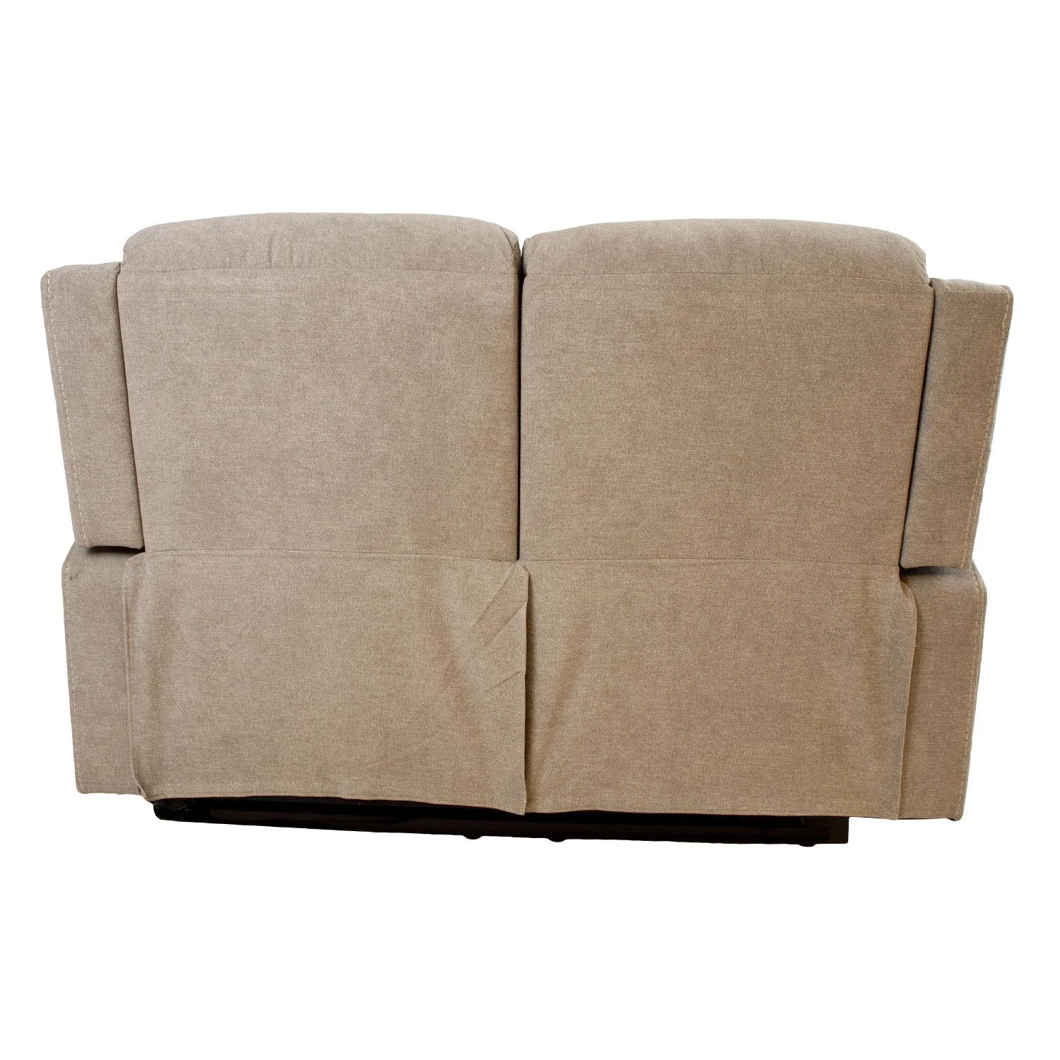 Home4You Dvivietė atlošiama sofa MIMI su elektriniu mechanizmu, šviesiai pilka