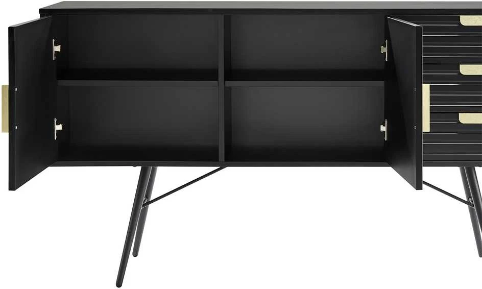 Home4You Indauja PIXAR 150x40xH80cm, juoda