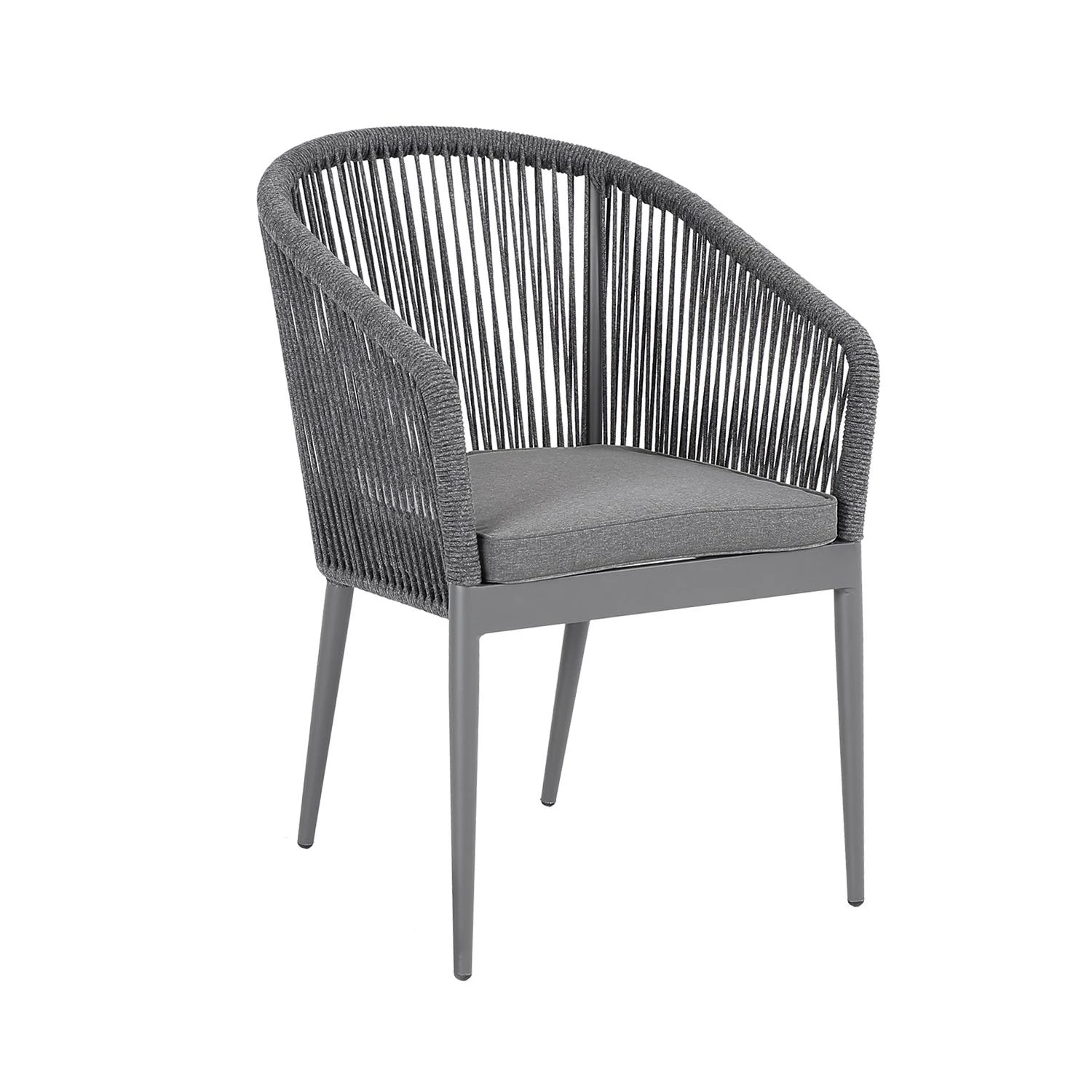 Lauko baldų komplektas Home4You Sodo baldų komplektas ECCO stalas ir 4 kėdės