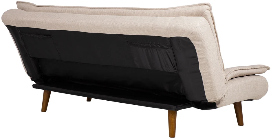 Išskleidžiama sofa „GOZZANO“, smėlio spalvos