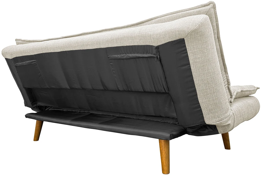 Išskleidžiama sofa „GOZZANO“, smėlio spalvos