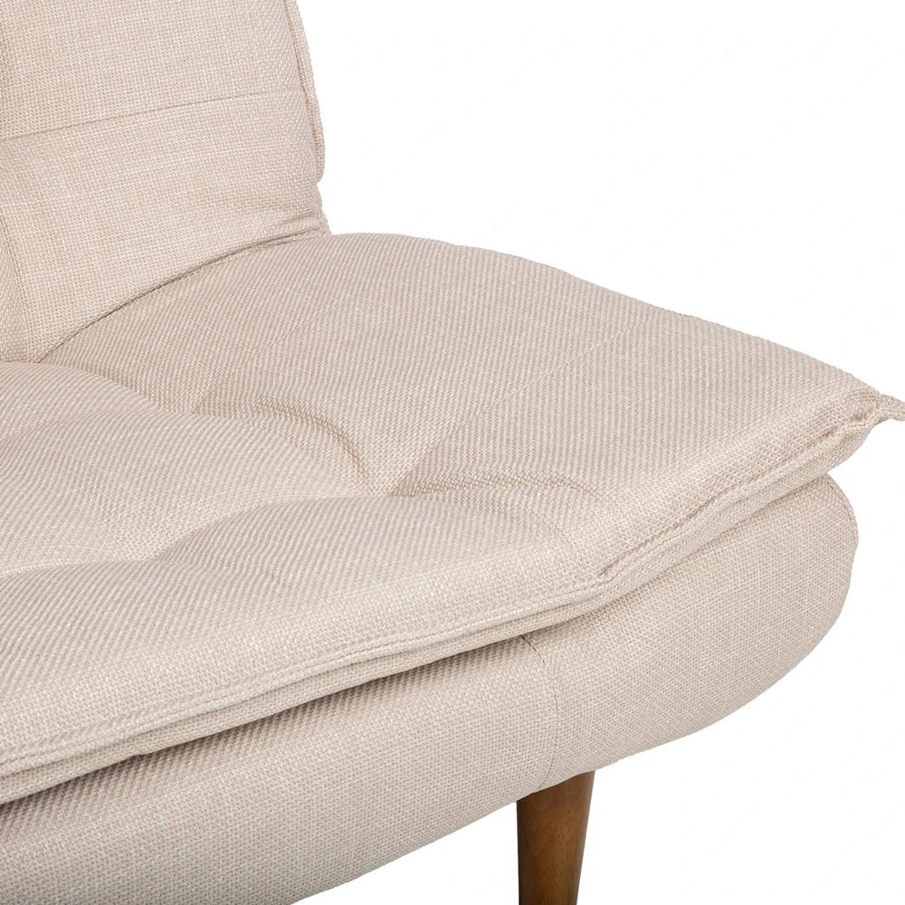 Išskleidžiama sofa „GOZZANO“, smėlio spalvos