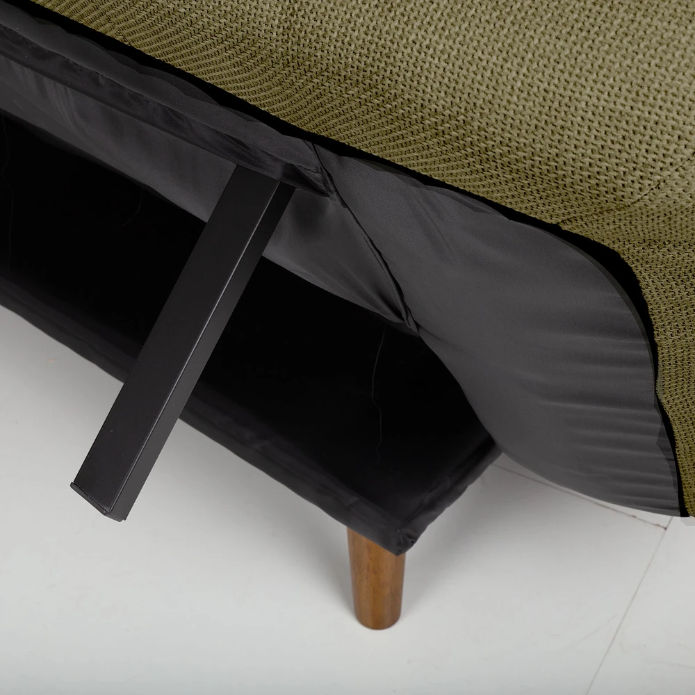 Išskleidžiama sofa „GOZZANO“, žalia