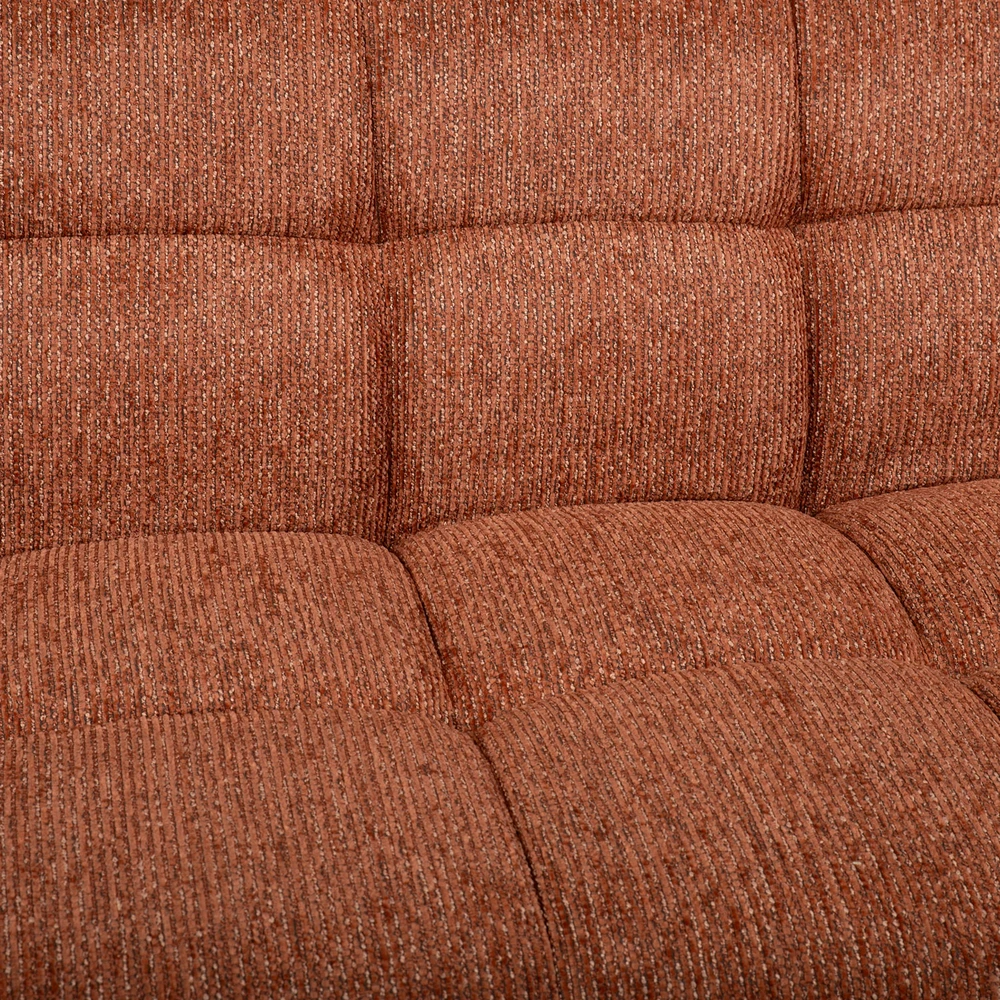 3-vietė miegamoji sofa „SERENA“, plytų raudonumo spalvos