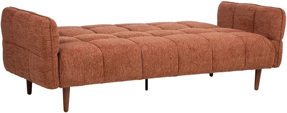 3-vietė miegamoji sofa „SERENA“, plytų raudonumo spalvos