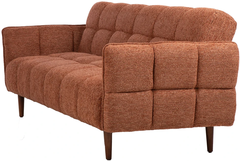 3-vietė miegamoji sofa „SERENA“, plytų raudonumo spalvos