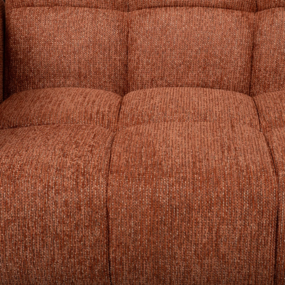 3-vietė miegamoji sofa „SERENA“, plytų raudonumo spalvos