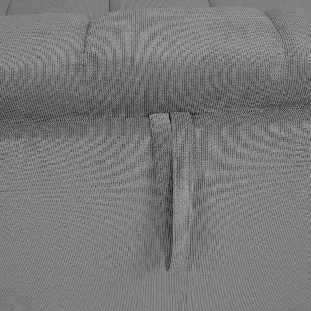 Home4You Spring Sofa-lova STELLA su spyruokliniu čiužiniu, pilka