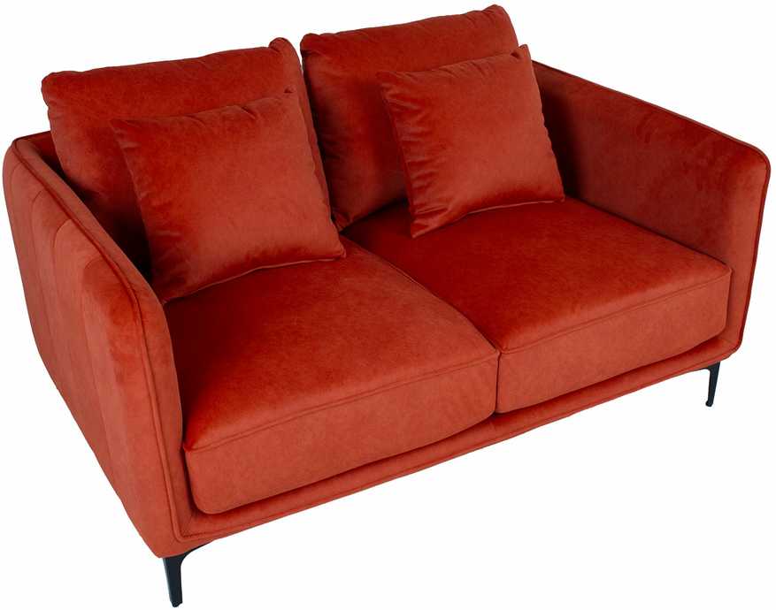 Home4You Sofa BIANKA Dvivietė, Oranžinė