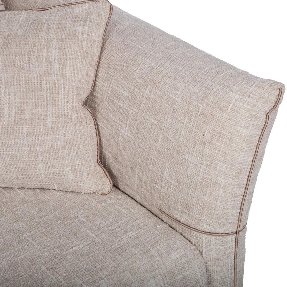 Home4You Sofa CALLA 2,5 vietos, avižų baltas