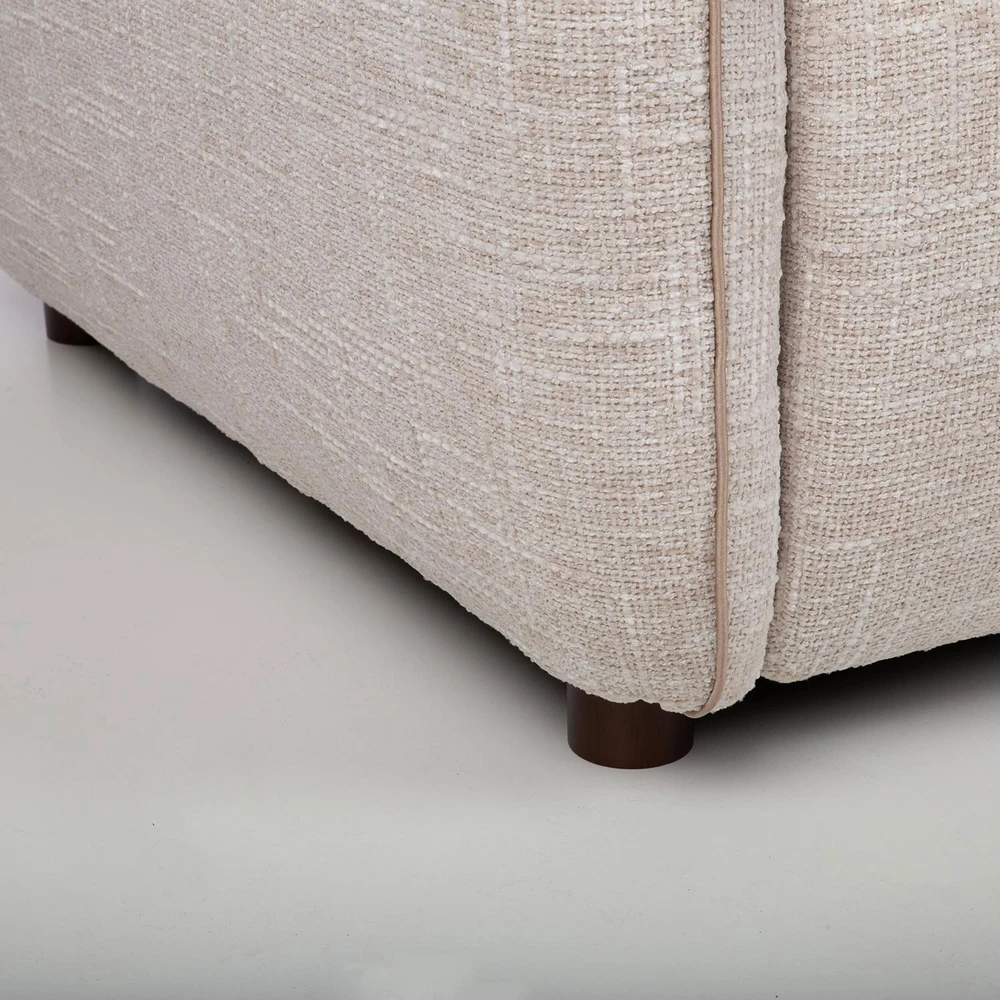 Home4You Sofa CALLA 2,5 vietos, avižų baltas