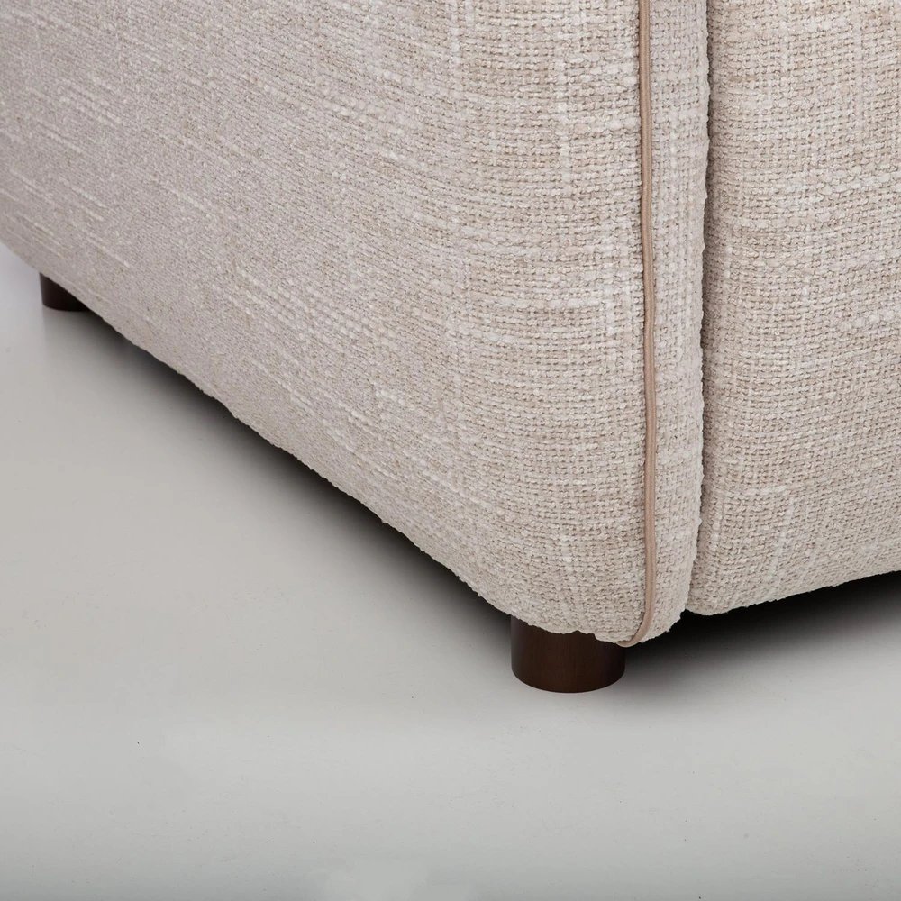 Home4You CALLA 3-vietė sofa, avižų baltas