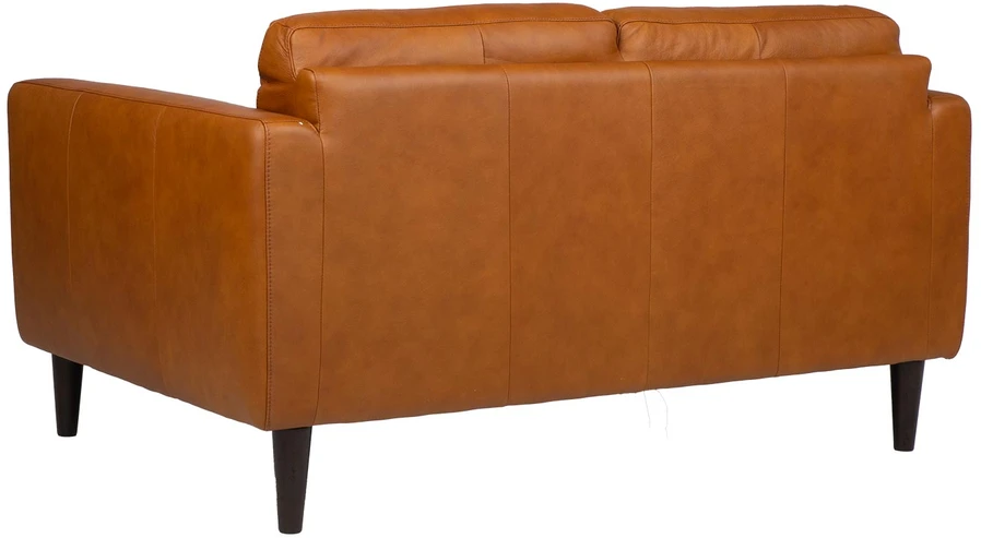 Lova Dvivietė sofa „HAVANNA“, konjako rudos spalvos