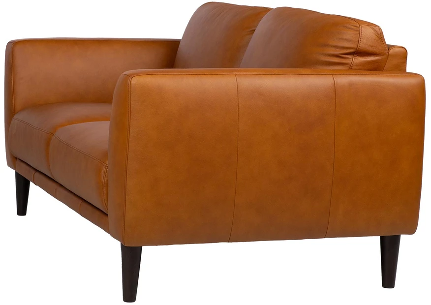 Lova Dvivietė sofa „HAVANNA“, konjako rudos spalvos