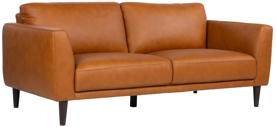 Lova Home4You 3-vietė sofa „HAVANNA“, konjako rudos spalvos