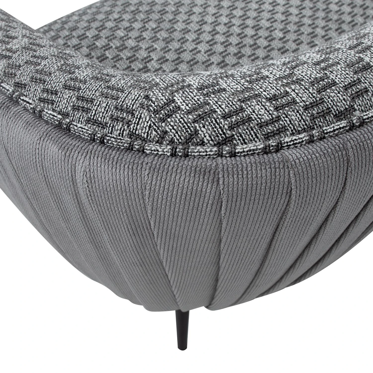 Home4You Sofa ACCENT 3-vietė, pilka