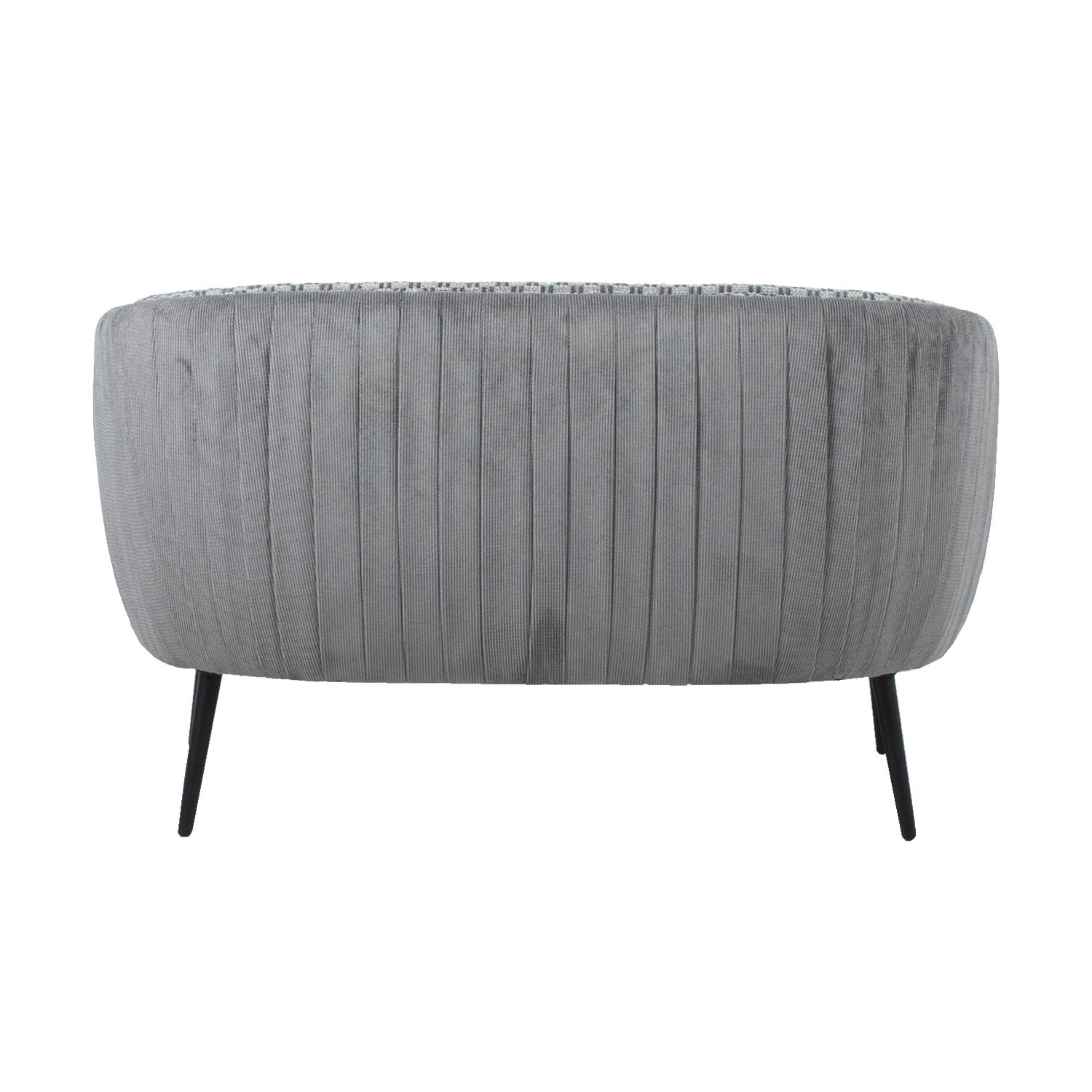 Home4You Sofa ACCENT 2-vietė, pilka