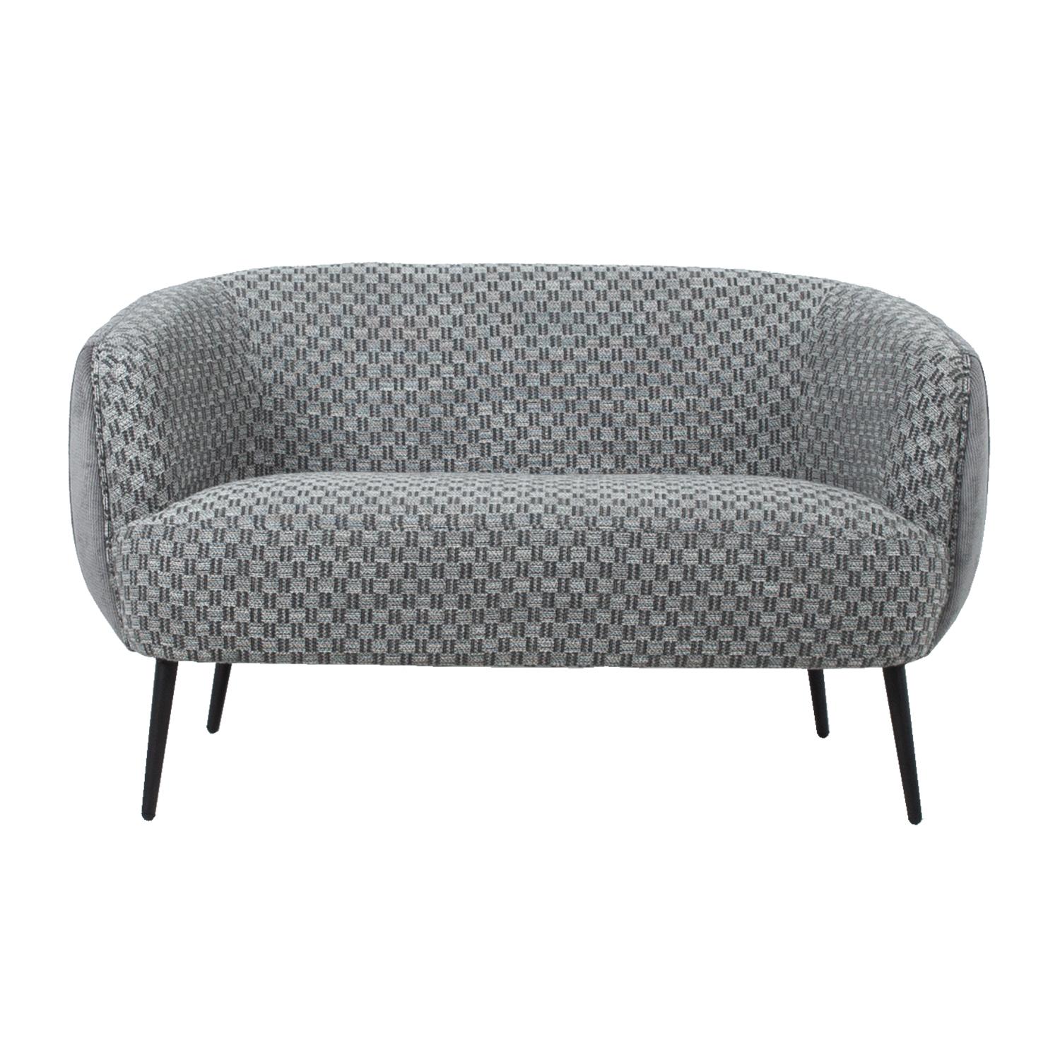 Home4You Sofa ACCENT 2-vietė, pilka