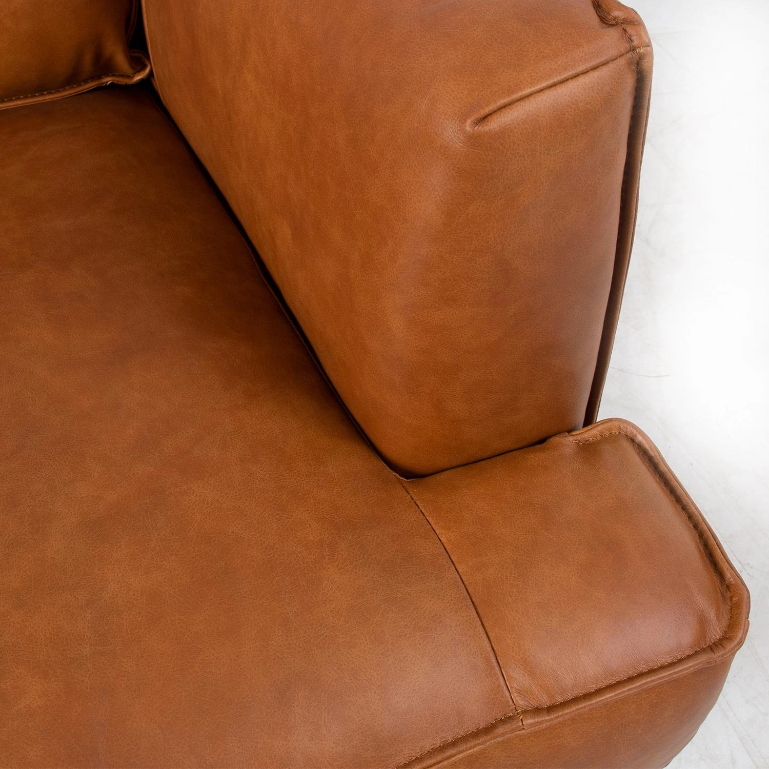 Home4You Sofa LEO 2-vietė, šviesiai ruda