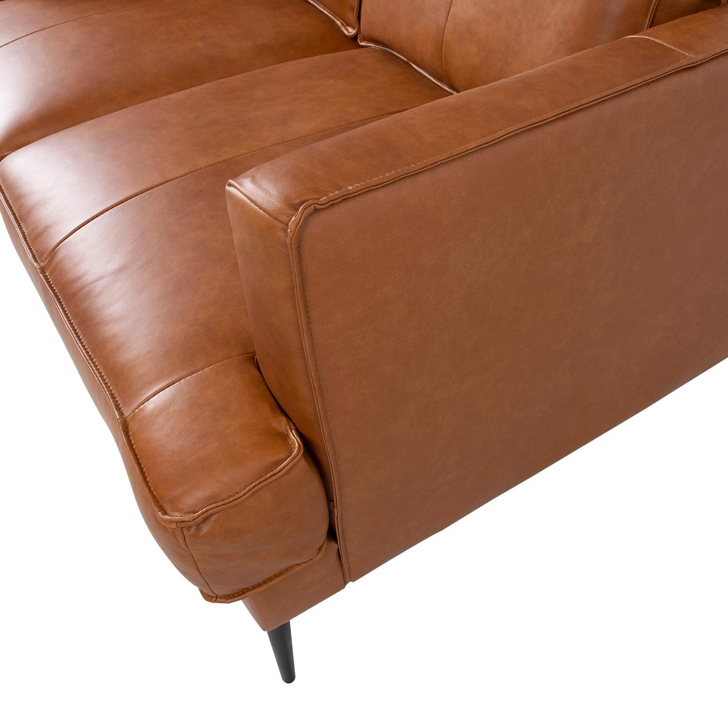 Home4You Sofa LEO 2-vietė, šviesiai ruda