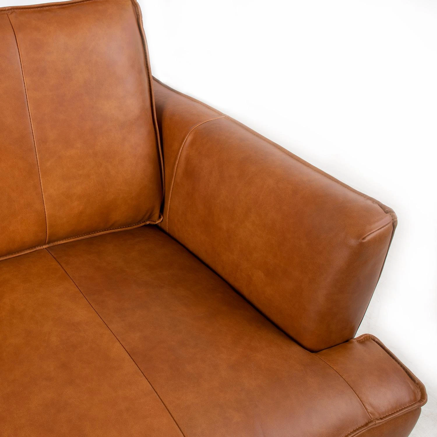 Home4You Sofa LEO 2-vietė, šviesiai ruda