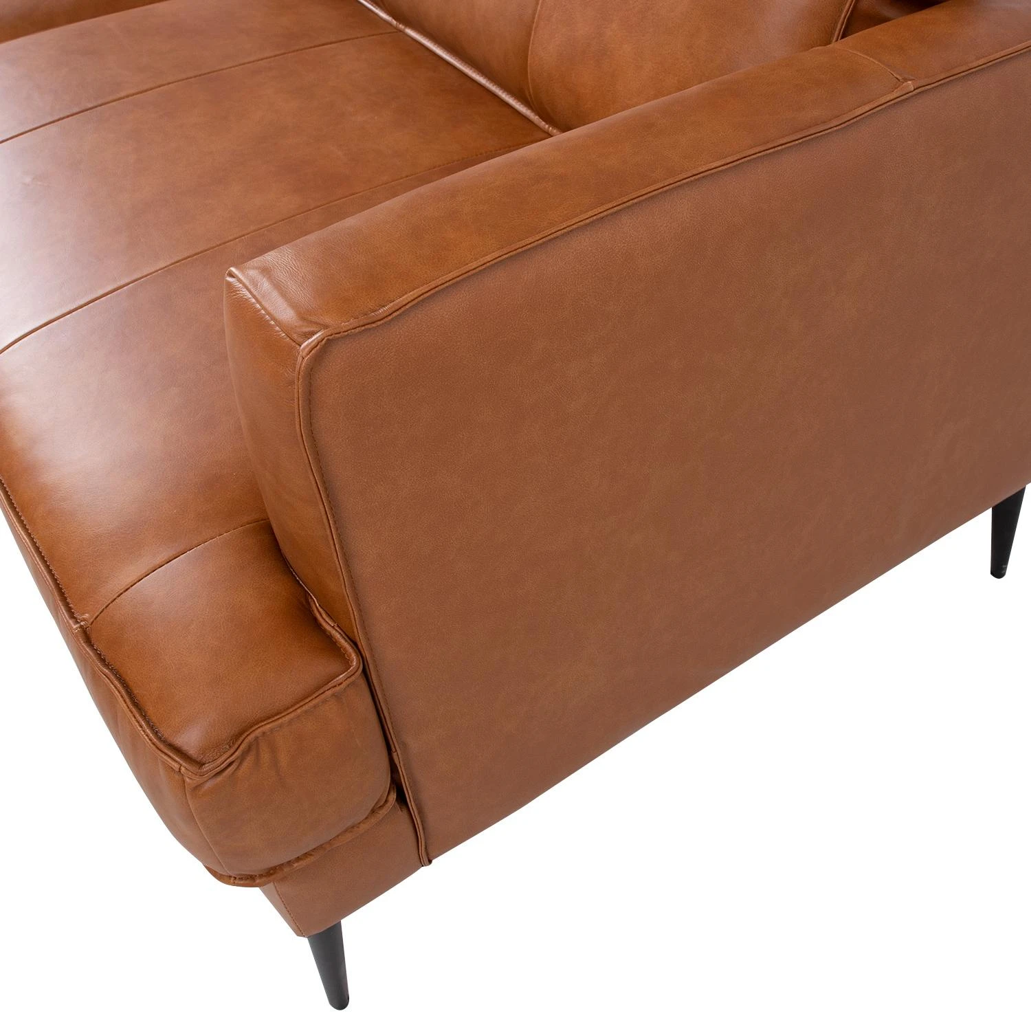 Home4You Sofa LEO 3-vietė, šviesiai ruda