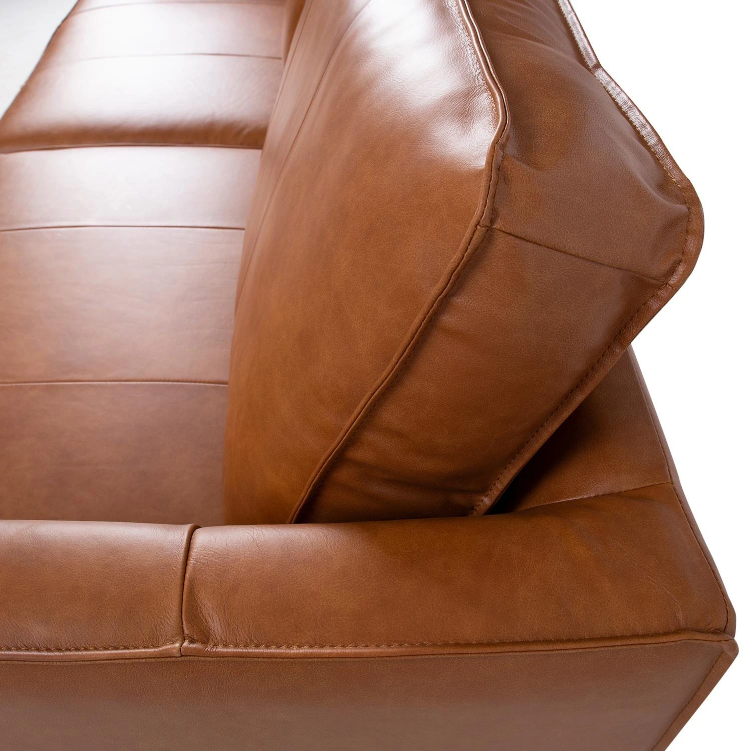 Home4You Sofa LEO 3-vietė, šviesiai ruda