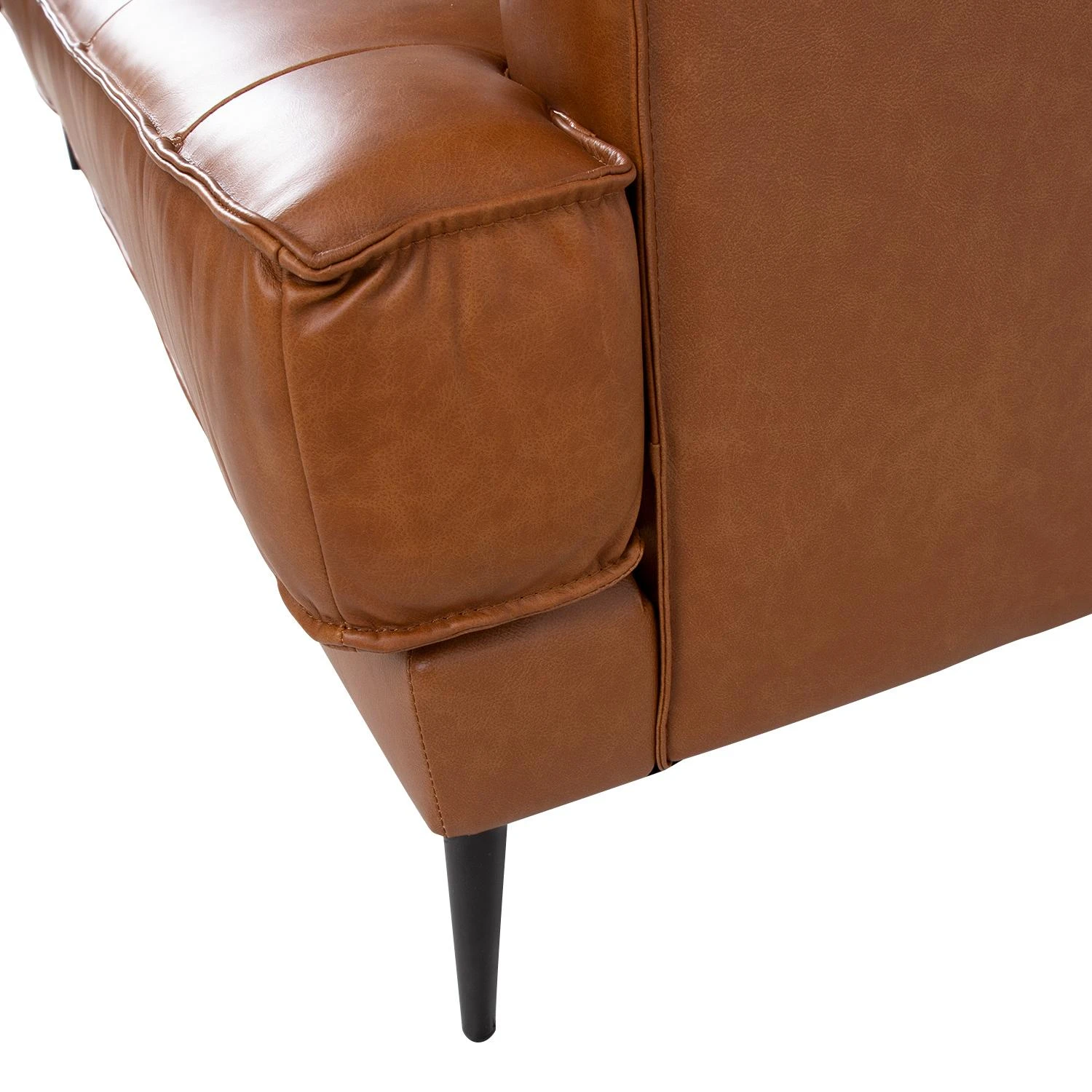 Home4You Sofa LEO 3-vietė, šviesiai ruda