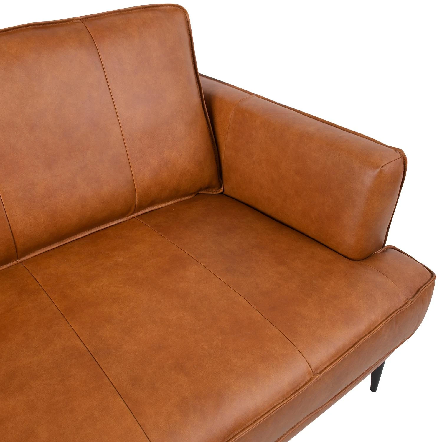 Home4You Sofa LEO 3-vietė, šviesiai ruda