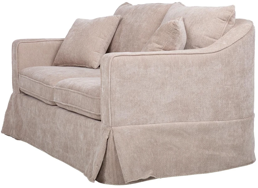 Dvivietė sofa „SIENNA“, smėlio spalvos