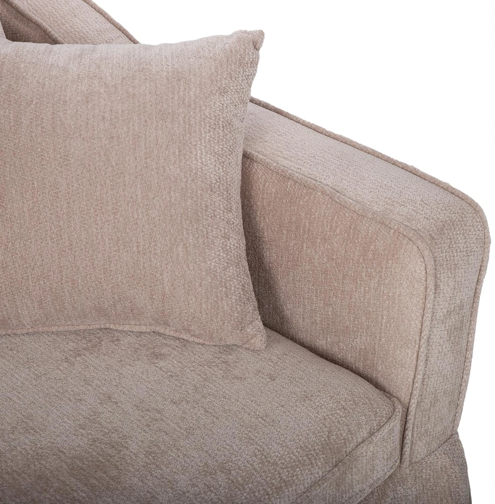 3-vietė sofa „SIENNA“, smėlio spalvos