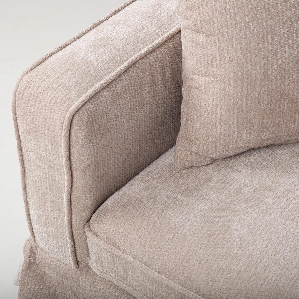 3-vietė sofa „SIENNA“, smėlio spalvos