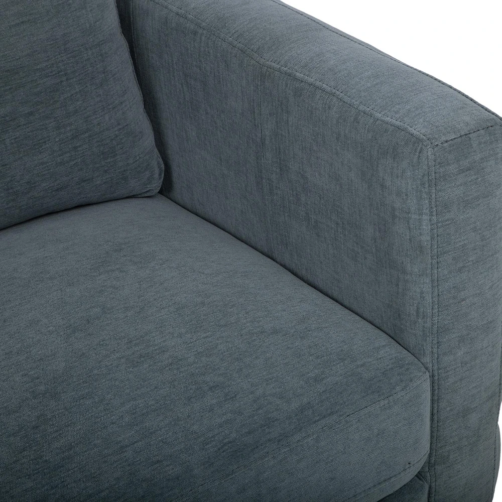 Home4You Sofa STEVENS 2 vietų, žalsvai pilka