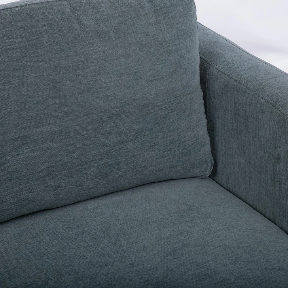 Home4You Sofa STEVENS 2 vietų, žalsvai pilka