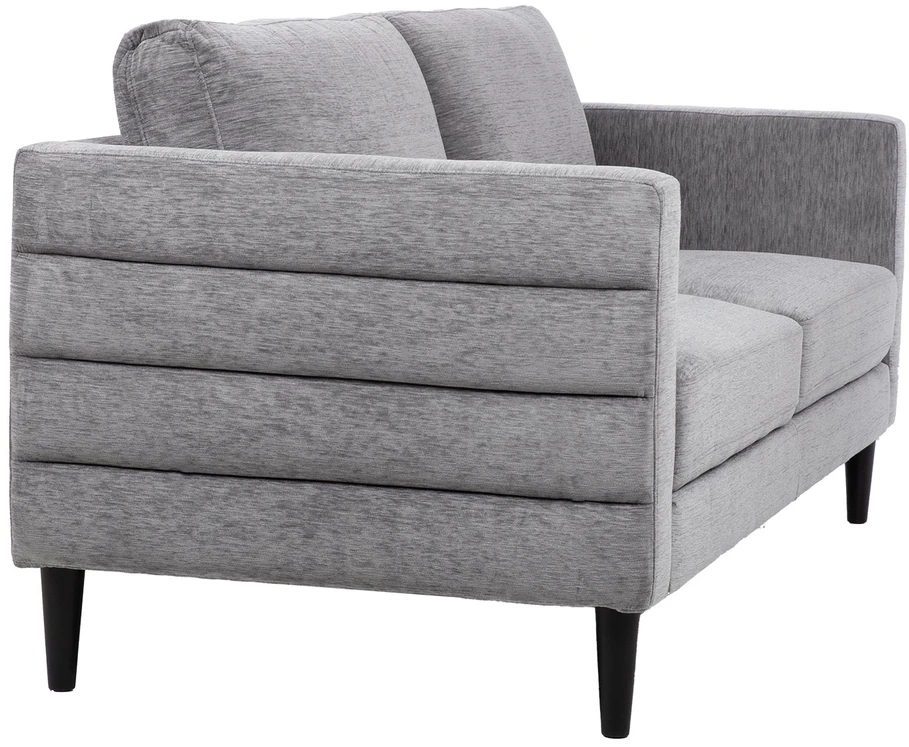Home4You Sofa STEVENS 3-seater, pilkas