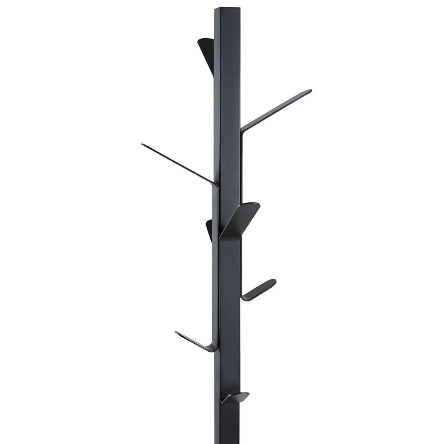 Home4You Coat rack VINSON 50x50xH181cm, juodas