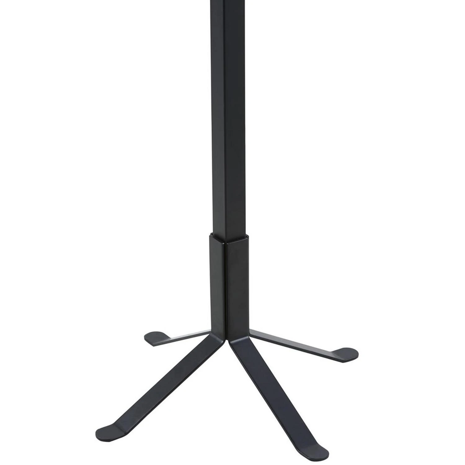 Home4You Coat rack VINSON 50x50xH181cm, juodas