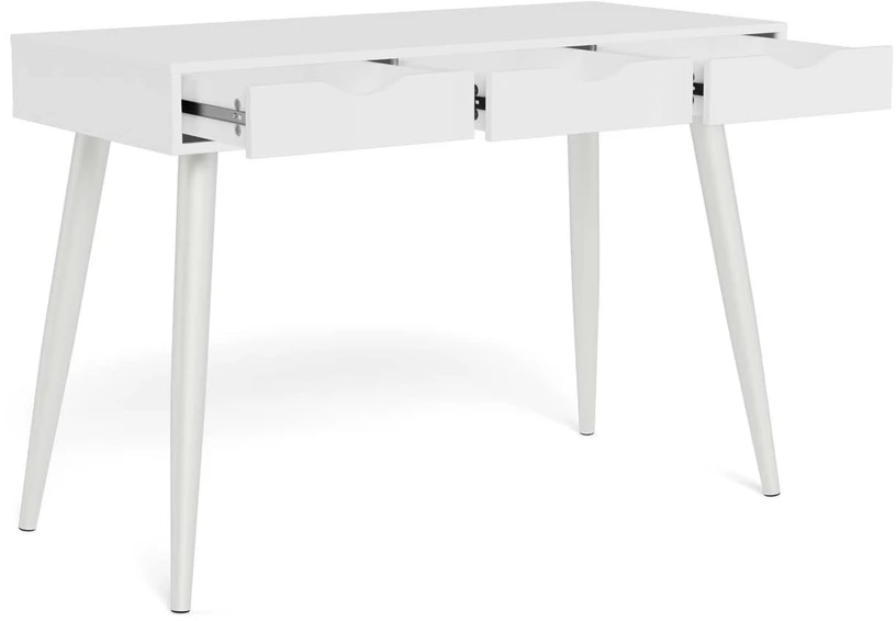 Home4You Stalas NEPTUN su 3 stalčiais 110x50xH77 cm