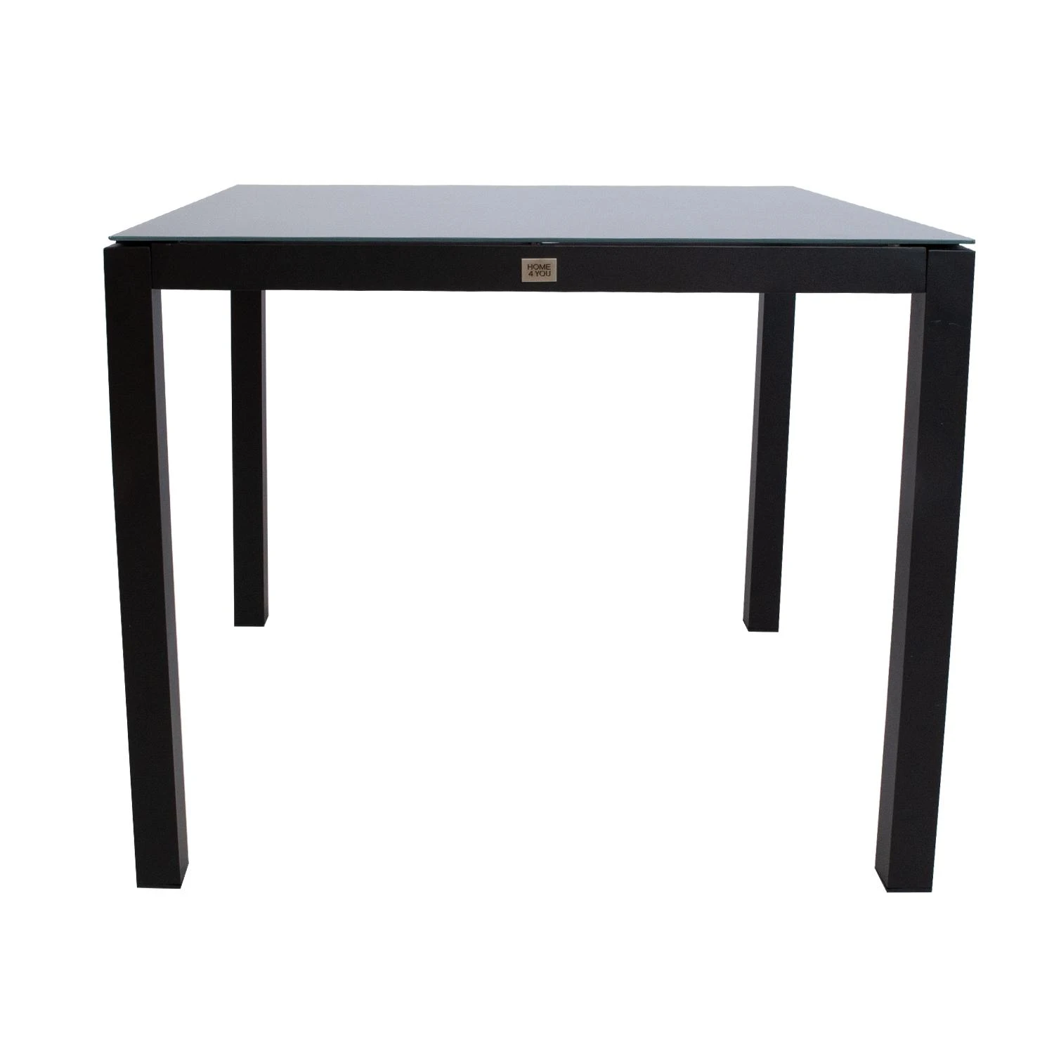 Home4You Table AMALFI 90x90xH74 cm, pilkas